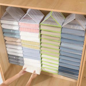 Storage Boxes Hanging Rack Underwear Organizer Multilayer Large Capacity Keep Neat Foldable 6/9/12 Grid Closet Clothes For Home