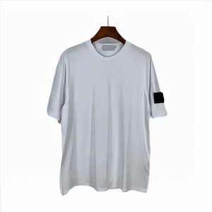 Stone Men's T-shirts New Design Island Wholesale Fashion T-shirts Men Heavy Cotton Soild Herrkläder Kort ärm S3