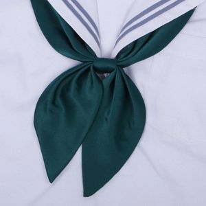 Kläder sätter gymnasium uniform Goldfish Knut japansk koreansk jk bow slips flickor fjäril cravat fast färg student sjöman tillbehör