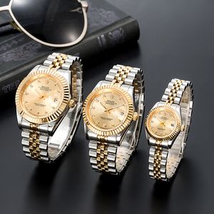Rolex Men's Automatic Gold Mechanical Watch 41/36/28MM Women's All Stainless Steel Sapphire Waterproof Luminous