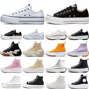 Klassisk chuck canvas skor plattform alla slam jam chucks sko trippel svart vit h￶g l￥ga m￤n kvinnor stora ￶gon sport sneakers b8