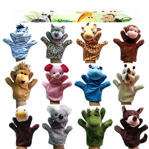 22cm African Animal Hand Puppets Educational Puppet Pretend Telling Story Doll Toy for Children Kid Fidget Toys