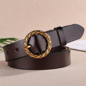 Belts Leather Belt Women Waist Luxury For Jeans Dresses Woman Pearl Studded Buckle Girls Ladies Fashion Decorative Corset BeltBelts