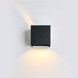 Современные светодиодные алюминиевые водонепроницаемые наружные настенные лампы Intdoor стены.