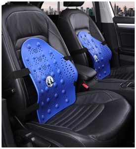 Seat Cushions Car Cushion Waist Protection Back Massage Lumbar Support Pad Adjust Sitting Posture Antihunchback Accessories4702775