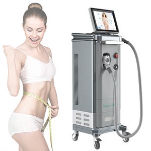 Skönhetsartiklar kraftfulla super 808nm diodlaser permanent snabbeffekt smärtfri hårborttagning lazer med 3 våglängd 755 808 1064 nm