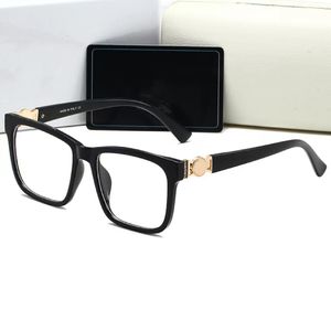 Leesbril voor vrouwen rond zonnebrillen Designer Zonnebril Mens Transparante klassieke Clear Optical Goggles White Box Versage Zonnebril