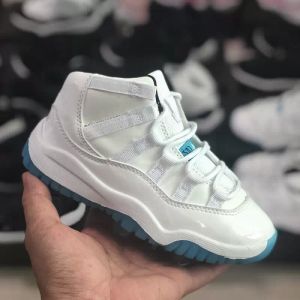 2023 Jumpman 11 Çocuk Basketbol Ayakkabıları Serin Gri Xi Kiraz Toddler Erkek Kız Kızlar Uzay Reçeli Sneaker Concord Üniversitesi Kırmızı Gamm Blu268s