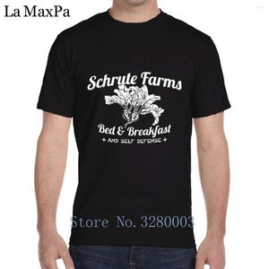 Мужская футболка для рубашек последняя рубашка Schrute Farms Bed Breakfast Fort 2023 Tee Men Обычная одежда Хип-хоп-топ