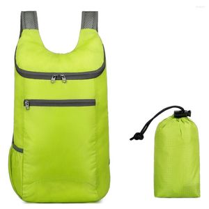 Outdoor-Taschen 10L Sportrucksack Wasserdichte tragbare Falttasche Rucksack Atmungsaktives Wandern mit hochwertigen Reißverschlüssen 2023