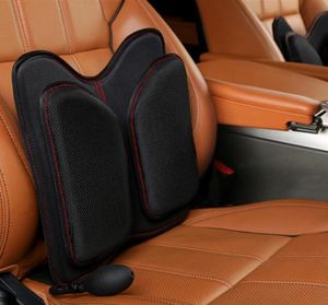 Almofadas de assento Carro Inflável de airbag lombar suporta almofada de memória ajustável Backrest Pillow for Driver confortável cintura2051947