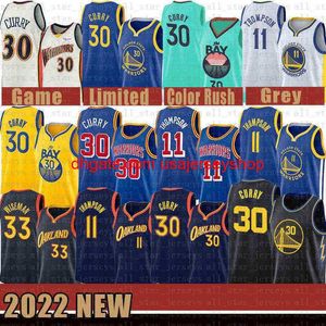 Stephen 30 Curry Basketball Jerseys State Mens James 33 Wiseman Klay 11 Thompson Vogue