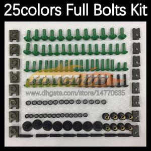 268 st Complete Moto Body Full Screws Kit för Ducati 749 999 S R CC 749-999 749S 999S 749R 999R 03 04 2003 2004 MOTORCYCLE FAILING BOLTS Windcreen Bolt skruvmuttrar NUT SET SET SET