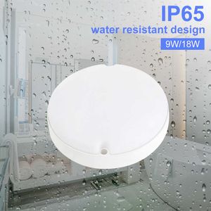 Lights AC 165V-265V Energy Saving LED Ceiling Panel Light Bathroom Waterproof IP65 Toilet Wall Fixture Lamp 9W 18W 0209