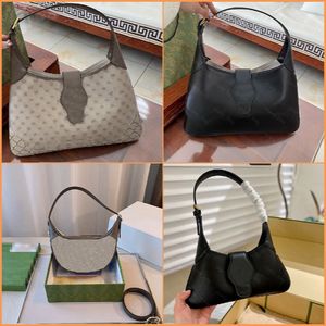 14 New Designer Hobos Canvas Half Moon Cross Body Bag Shoulder Bags Ophidia Underarm Bag Letters Womens Totes Handbags Wallet Handbag Purse