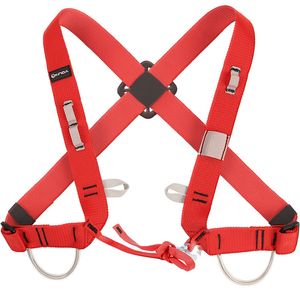 Cords Slings and Webbing XINDA Outdoor Rock Climbing Ascending Decive Shoulder Girdles Adjustable SRT Chest Safety Belt Harness Protection Survival 230210