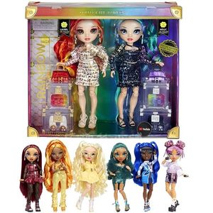 Dolls Limited Supply 16 SD Surprise Doll Rainbow High School Dress Up Slime Play Toys for Children 230210