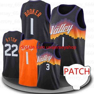 Devin 1 Booker Jersey Basketbol Chris 3 Paul Steve 13 Nash Charles 34 Barkley DeAndre Jae Ayton Retro Crowder Dario Mikal