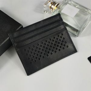 Holder Money Clip Wallet f￶r kreditkort Mens L￤der ￤kta h￶g kvalitet med kortm￤ns handv￤ska fabriken hela263b