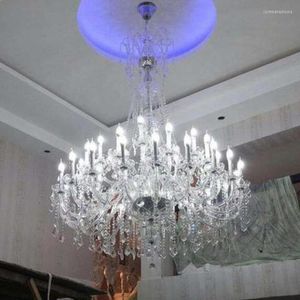 Chandeliers 45 Pcs Huge Hanging Ceiling Chandelier Crystal Pendant Fixture El Lighting Large Led For Living Room E14 Lamp