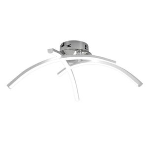 Luci Illuminazione a LED per interni 18W 3Luci Lampade ad arco a onde creative 85-265V Camera da letto Sala da pranzo Lampadario a soffitto 0209