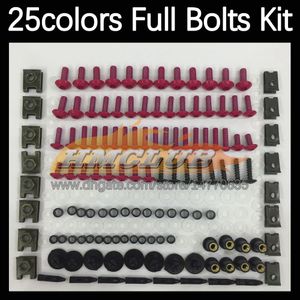 268 st Complete Moto Body Full Screws Kit för Ducati 749 999 S R CC 749-999 749S 999S 749R 999R 05 06 2005 2006 MOTORCYCLE FAIRING BOLTS Windcreen Bolt skruvmuttrar mutter set