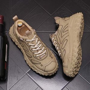 Mens shoes Dress Shoes Retro style Men Loafers Heighten shoes Men's tire tread Flats Plus Size US 6.5-9