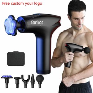 Electric R Cold Massage Gun Health Care Deep Muscle Tissue Percussion Body Relax Stimulation Pain Relief Fitness Forming 0209