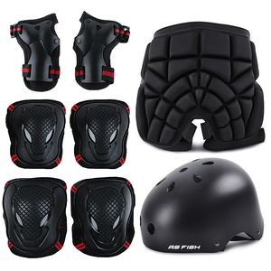 Ankle Support Skateboard Ice Roller Skating Protective Gear Elbow Hip Pads Wrist Safety Guard Cycling Riding Helmet Protector for Kids Adults 230210