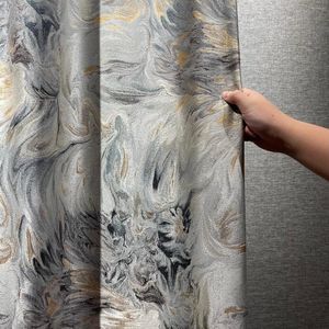 Curtain Curtains For Living Dining Room Bedroom Gold Jacquard High Precision Luxury Chinese Style Shading Windows Door Kitchen