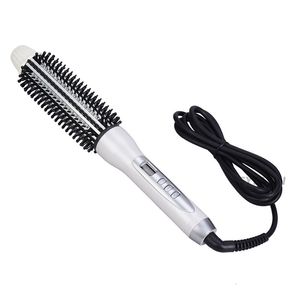 Hårrullar Professional Electric Ceramic Curler Straightener Heat Comb Air Brush Curling Styling Tools 230209