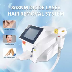 Itens de beleza por atacado 808nm Triplo comprimento de onda Diodo a laser de rejuvenescimento de rejuvenescimento Remoção de cabelo alças