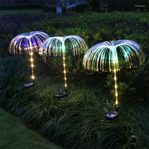 Solar Jellyfish Lights Decoration LED Garden Fairy Waterproof Diy Landscape Christmas Outdoor Decor Lawn Lamp