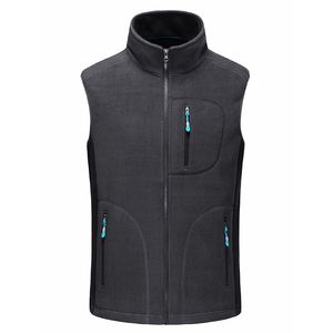 Av Ceketler Erkek Sonbahar Kış Kış Dış Hava Spor Polar Yelek Tırmanma Kolsuz Ceket Yürüyüş Kampı Softshell Rüzgar Geçirmez RM092 Hunh Hunh