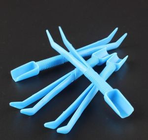 Other Smoking Accessories Blue plastic clip shovel, wholesale glass hookah, glass pipe fittings