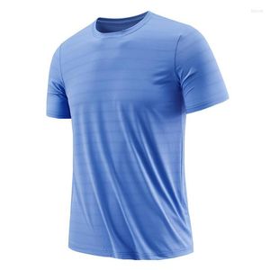 Męskie koszulki T-shirty Szybkie suche plus size 7xl 8xl Sport Fitness Gym koszulka sportowa