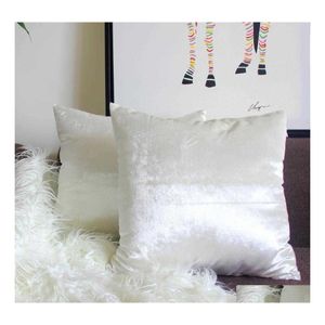 Крышка стулья 2 упаковки белые декоративные подушки для дивана для дивана кровать