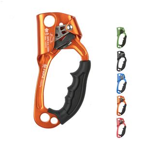 Flings de cordões e correias de escalada ao ar livre Srt Professional Hand Device Mountaineer Handle Ascender Mão esquerda Mão direita Ferramentas