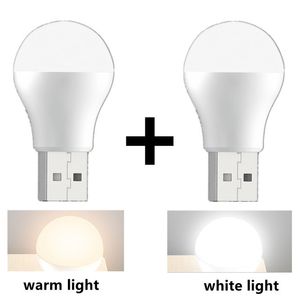 Mini LED -glödlampor USB Night Light 5V Super Bright Book Light Reading Lamp för Power Bank/Computer Charging LED Book Lamps