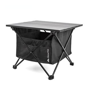 Camp Furniture Outdoor Portable Folding Table Storage Bag Exquisite Camping Picnic Table Camping Barbecue Table Alloy Ultra Light Folding Desk 230210
