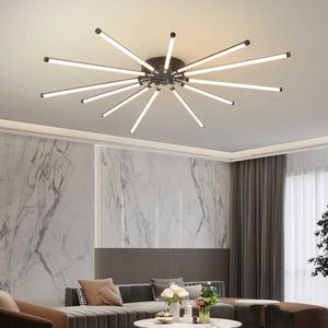 Lights Modern Chandelier For Living Room Bedroom Study Dinning Table Remote Control New Led Ceiling Light 0209