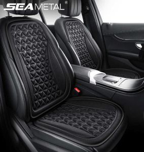 Auto -stoelafdekkingen Seametal 3D autostoelhoes zomer ademend stoel kussen waterdicht materiaal anti scrath auto stoel protector pad2821856