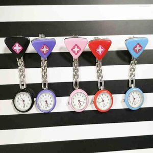 Pocket Watches Fashion FOB Glass Mirror Analog Alloy Dial Strap