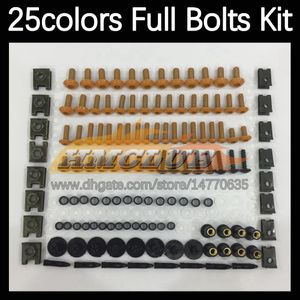 268 st Complete Moto Body Full Screws Kit för Kawasaki Ninja ZX7R ZX 7R ZX-7R 1996 1997 1998 1999 2001 2002 2003 Motorcykelmässa