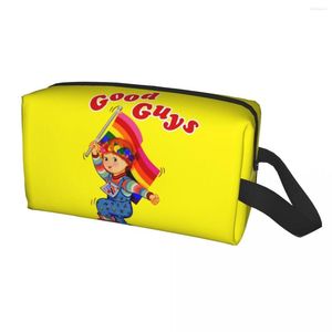 Косметические сумки Custom Good Guys Pride Bag Sack Cartoon Charge's Play Cucky Makeup Organizer Ladies Beauty Storage Dopp Kit Box