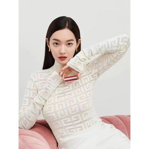 Designer Blouses & Shirts Women's T-Shirt Knits & Tees Blouses Girls Knitting Hoodies translucent lace Pullover sexy Knits Womens top luxury Blouse Knitting Dresses