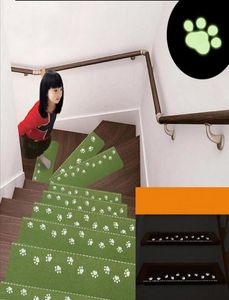 Tapijten Liminous trap mat stappenkussen bewaar warme vloer gemakkelijk schoon tapijt autohesie deurmatten tapijt lijm antiskid vermijd trappen1532871