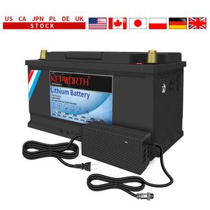 12V 100Ah LiFePO4 Storage Battery BMS Lithium Power Batteries 6000 Cycles For RV Campers Golf Cart Off-Road Off-Grid Solar Wind