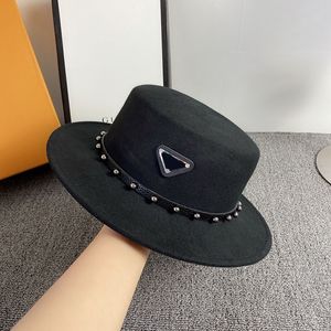 Top hat Cap Women Mens Fitted Luxury Triangle letter p Caps Designer Hat Beanie Fashion Fitted Hats Casquette Bucket Bucket Hat go
