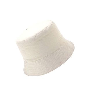 Reine Farbe Baumwolle doppelseitig Fischer Hut Becken Hut Männer und Frauen im Freien Sonnenschutz Hut Werbung Reise Hut